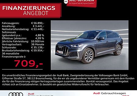 Audi Q7 50 TDI qu S line STHZG Luft AHK Head-up 20"