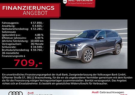 Audi Q7 50 TDI qu S line STHZG Luft AHK Head-up 20"