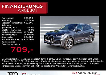 Audi Q7 50 TDI qu S line STHZG Luft AHK Head-up 20"