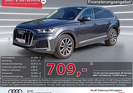 Audi Q7 50 TDI qu S line STHZG Luft AHK Head-up 20"