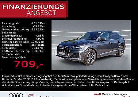 Audi Q7 50 TDI qu S line STHZG Luft AHK Head-up 20"