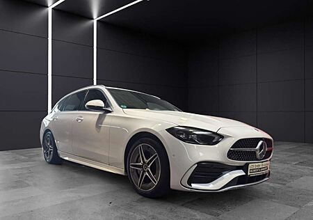 Mercedes-Benz C 220 d AMG LINE T d Sportpaket AHK-klappbar Navi Digita