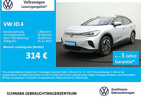 VW ID.4 Volkswagen Pro Bat-Kap 82 kW/h Wärmep*IQ.LIGHT*ACC*19"