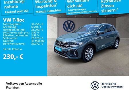 VW T-Roc Volkswagen 2.0 TDI R-Line DSG Alu18" AHK Navi LED+