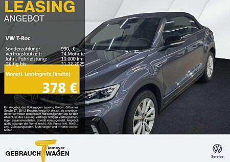 VW T-Roc Volkswagen Cabrio 1.5 TSI DSG R-LINE BLACK IQ.LIGHT L