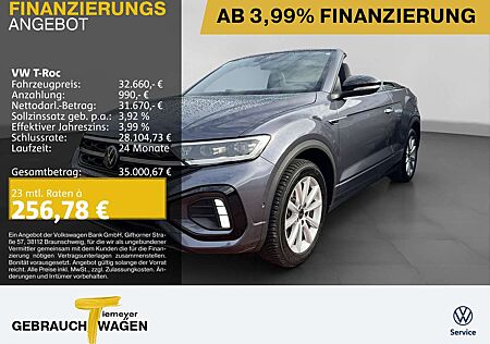 VW T-Roc Volkswagen Cabrio 1.5 TSI DSG R-LINE BLACK IQ.LIGHT L