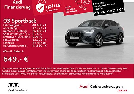 Audi Q3 40TFSI qu. 2x S line*AHK*ACC*8-fach