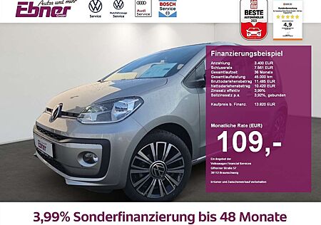 VW Up Volkswagen ! ACTIVE 65PS 4-TÜRER KAMERA+SITZHZG+GRA+AC-AUTOM+16