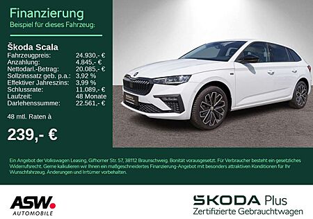 Skoda Scala Selection 1.0 TSI DSG LED Navi RFK ACC AHK