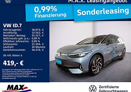 VW ID.7 Volkswagen Tourer GTX 4M +MATRIX+KAM+PANO+AHK+WÄRME+