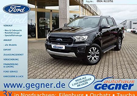 Ford Ranger DoKa 200PS Wildtrak 4x4 AHK Rollo ACC