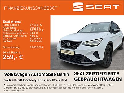 SEAT Arona 1.0 TSI DSG FR Navi LED SHZ ACC PDC