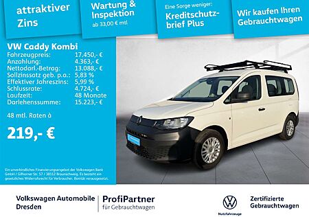 VW Caddy Volkswagen 2,0 TDI KLIMA NAV ACC PDC DAB+