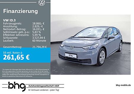 VW ID.3 Volkswagen Pro