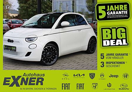 Fiat 500E 500 e LA PRIMA 42 kWh Navi, Panoramadach, Sitzhe.