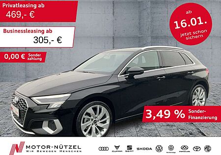 Audi A3 35 TDI S-TR ADVANCED LED+NAV+AHK+18