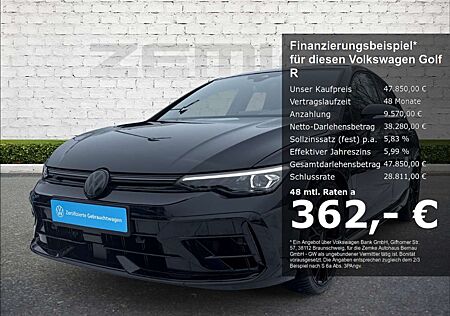 VW Golf R Volkswagen VIII 2.0 TSI 4Motion Black Edition Navi Digitales