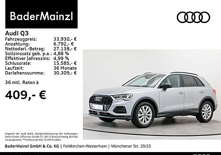 Audi Q3 35 TDI S tronic advanced AHK Carplay LED ACC