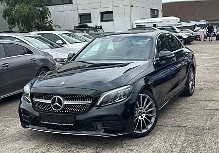 Mercedes-Benz C 200 Lim AMG Line/BEAM/Leder/Kamera/1 Hand/Grün