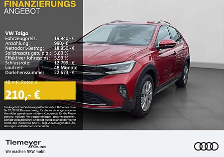 VW Taigo Volkswagen 1.0 TSI STYLE LM17 MATRIX KAMERA