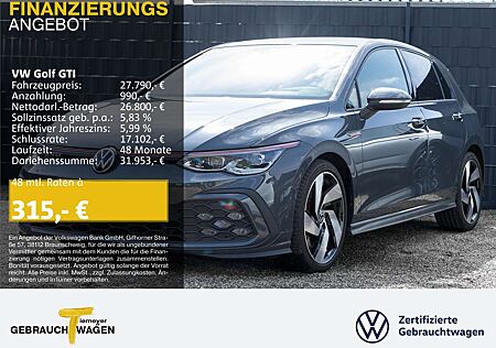 VW Golf GTI Volkswagen DSG IQ.LIGHT LEDER NAVI KAMERA HuD LM18