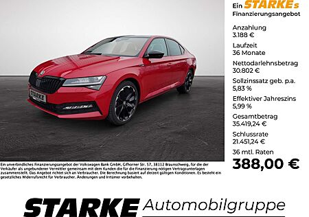 Skoda Superb 2.0 TDI DSG Sportline ACC NAVI DCC