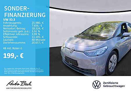 VW ID.3 Volkswagen Pro Performance Automatik LED Climatronic E