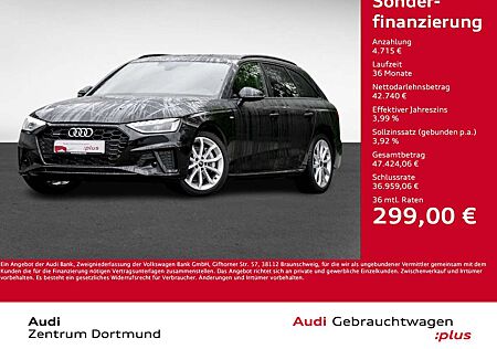 Audi A4 Avant 45 quattro S LINE BLACKPAK PANO AHK 18Z