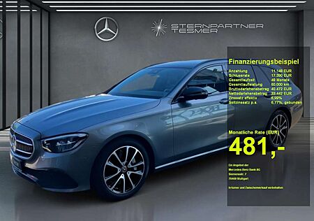 Mercedes-Benz E 400 d 4M T 360°-Pano-AHK-Night-MBUX-Avantgarde