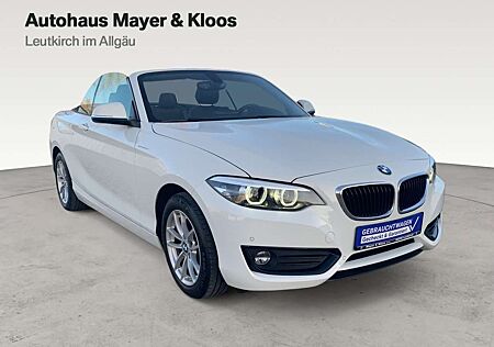 BMW 218 d Cabrio Advantage
