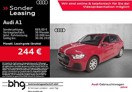 Audi A1 25 TFSI Sportback S tronic advanced