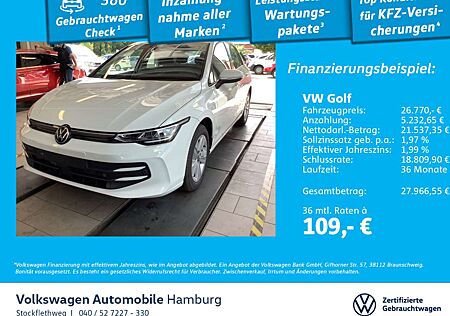 VW Golf Volkswagen VIII 1.5 TSI Life HeadUp Nav Kamera CarPlay