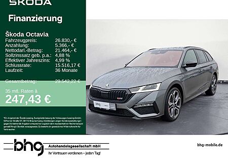 Skoda Octavia Combi 1.4 TSI iV DSG RS Ergo-Sportsitze