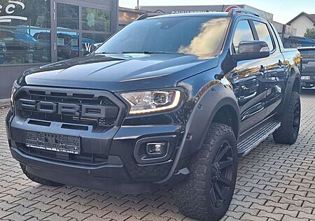 Ford Ranger Wildtrak 2,0 Höher Breiter 20" Stollen AHK Rollo