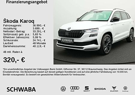Skoda Karoq Sportline 2.0 TSI DSG 4x4 *ACC*AHK*LED*18*