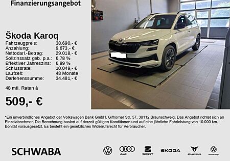 Skoda Karoq Sportline 2.0 TSI DSG 4x4 *ACC*AHK*LED*18*
