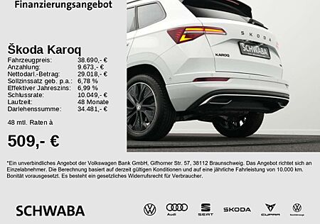 Skoda Karoq Sportline 2.0 TSI DSG 4x4 *ACC*AHK*LED*18*