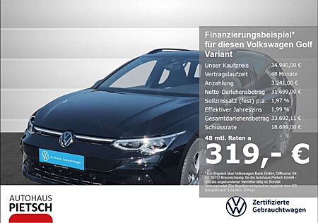 VW Golf Variant Volkswagen VIII 2.0 TDI DSG R-Line Matrix Pano