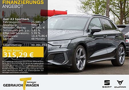 Audi A3 30 TDI 2x S LINE LM18 KAMERA S