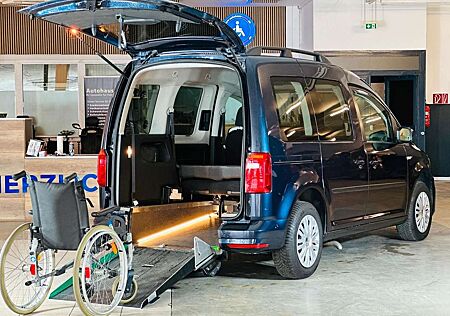 VW Caddy Volkswagen 4- Behindertengerecht-Rampe