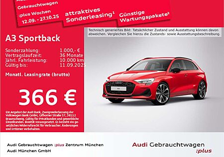 Audi A3 35 TDI S tronic S line SONOS/19"Zol