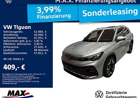 VW Tiguan Volkswagen 2.0 TDI DSG 4M R-LINE +NAVI+AHK+PANO+HUD+