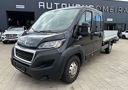 Peugeot Boxer Pritsche Doka. 435 L4 BlueHDi 7-Sitz/Klima
