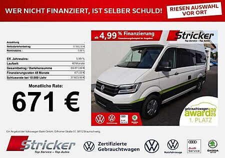 VW Crafter Volkswagen Grand California 600 2.0TDI DSG 671,-ohne Anzahlu