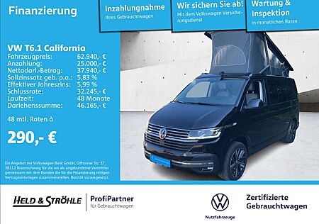 VW T6 Volkswagen .1 California Ocean 2.0 TDI DSG 4M AUFSTELLDAC