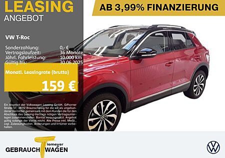 VW T-Roc Volkswagen 1.0 TSI STYLE LED NAVI VIRTUAL STDHZ LM17