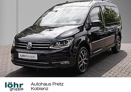VW Caddy Volkswagen Maxi 1.4 TSI DSG Highline 7Sitzer, AHK, RFK, Bi...