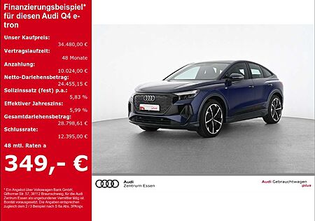 Audi Q4 e-tron Sportback 50 quattro S Line LED PANO NAV PLUS SH