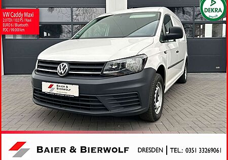 VW Caddy Volkswagen Maxi Kasten Klima PDC Navi MwSt.