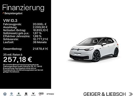 VW ID.3 Volkswagen PRO PERFORMANCE*WÄRMEPUMPE*LED*PDC*SHZ*NAVI